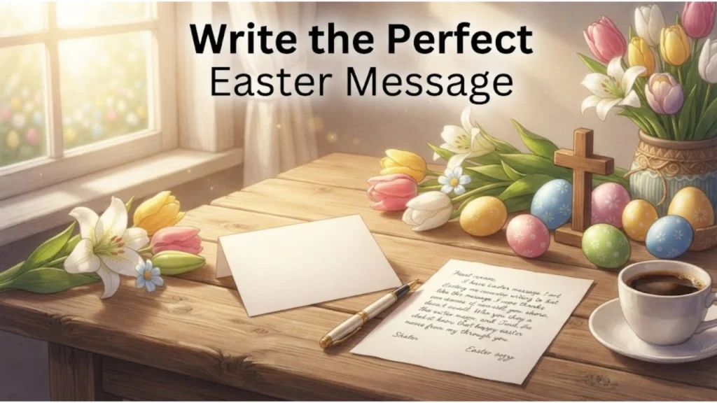 How to Write Your Own Short, Meaningful Easter Message