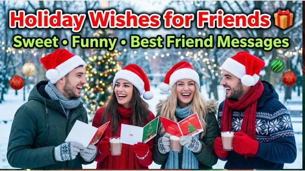 Short Holiday Card Messages for Friends