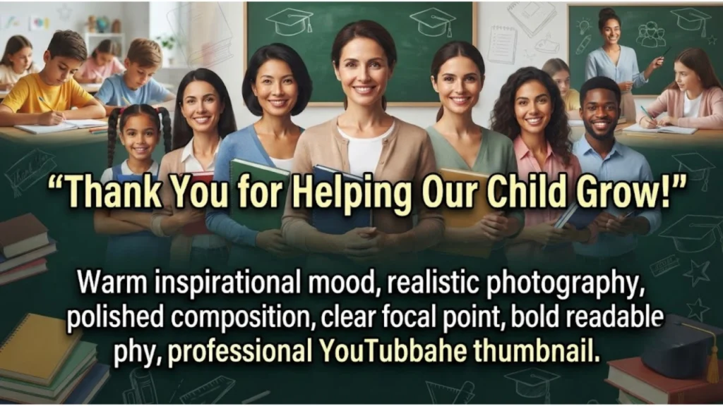 Short Thank You Teacher Messages From Parents By Grade Level