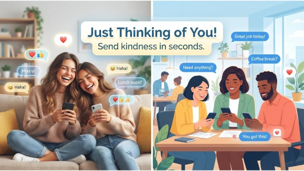 Short Thinking of You Messages for Everyday