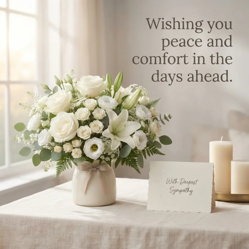 10+ Short Sympathy Flower Messages