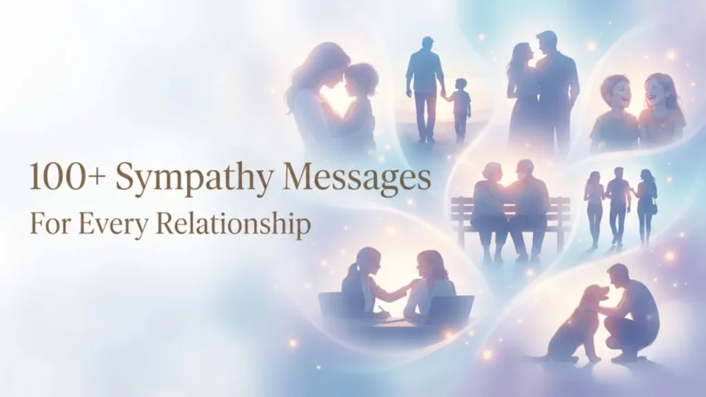 100+ Sorry for Your Loss Messages by Relationship