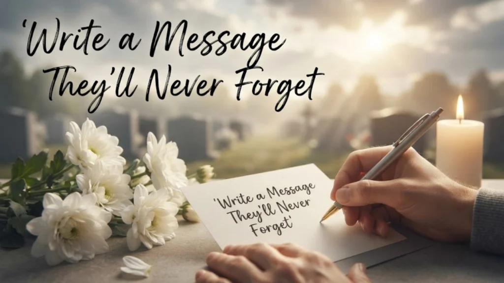 150 Heartfelt Short Memorial Messages by Relationship