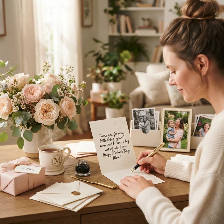 Personalize a Short Mother's Day Message