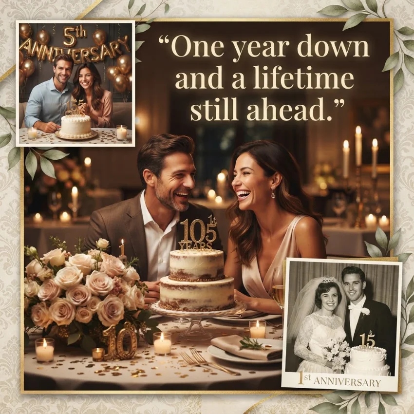 Anniversary Messages by Milestone Year