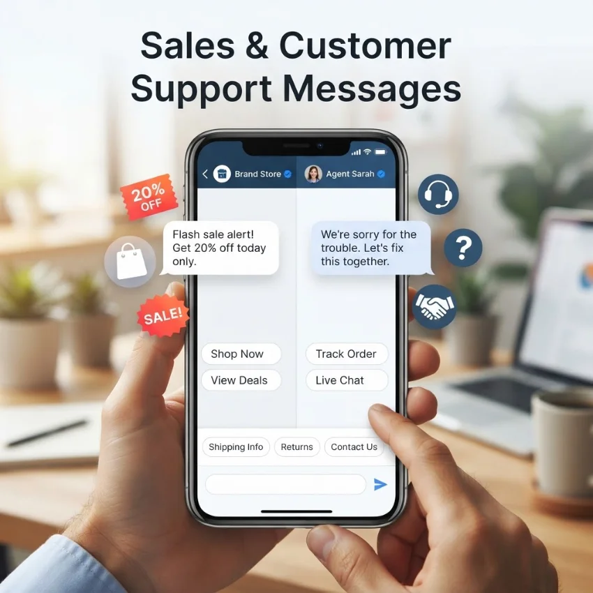 Apple Business Chat Messages