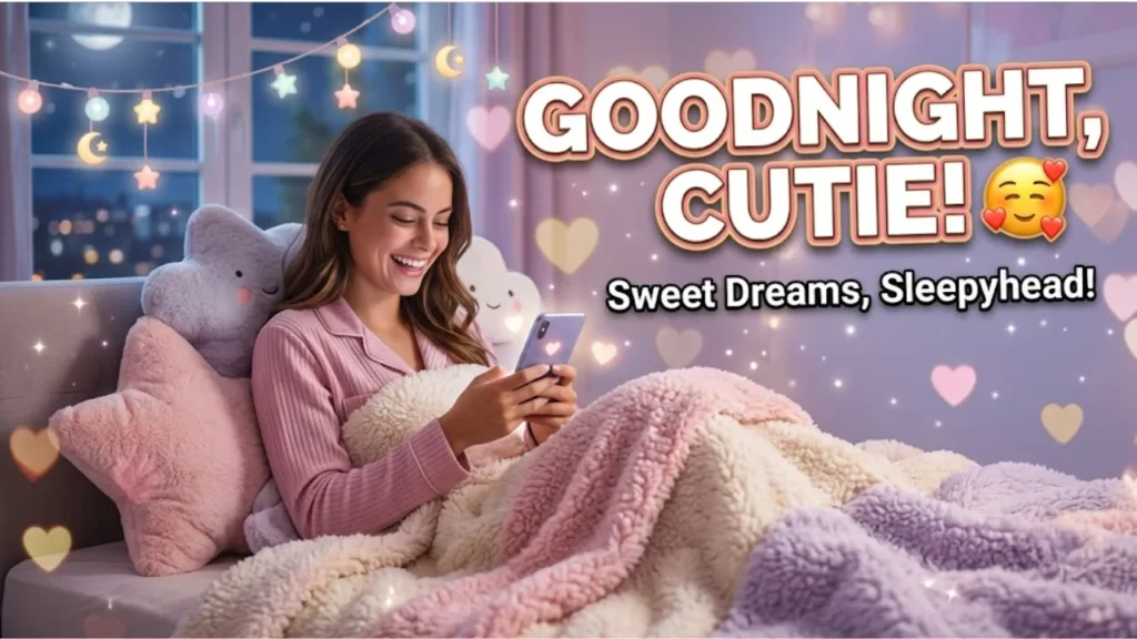 Cute Short Goodnight Texts to Make Her Smile