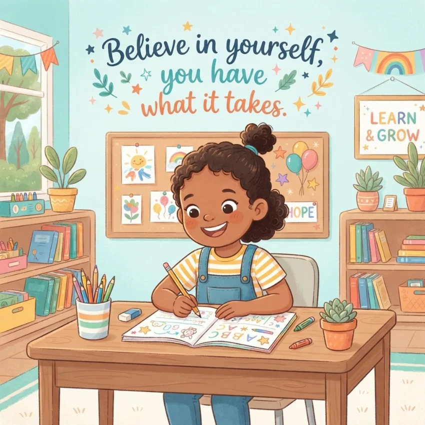 Encouraging Messages for Kids to Build Confidence