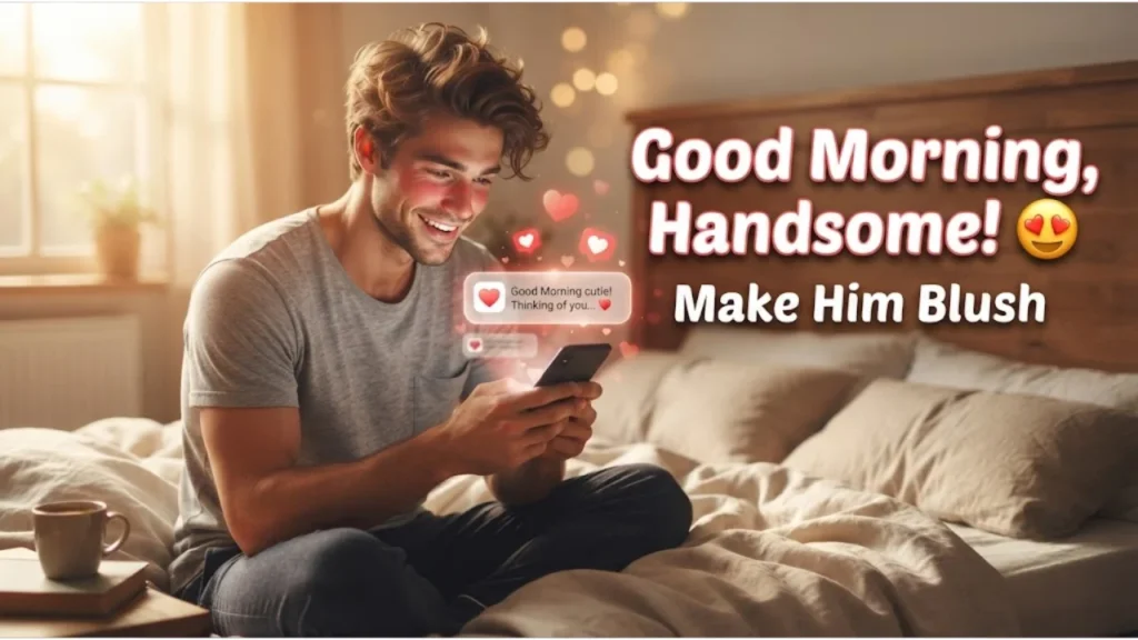 Flirty Good Morning Messages to Make Him Smile
