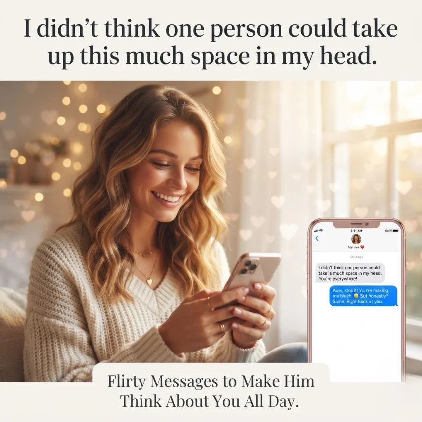 Flirty Messages to Make Him Think