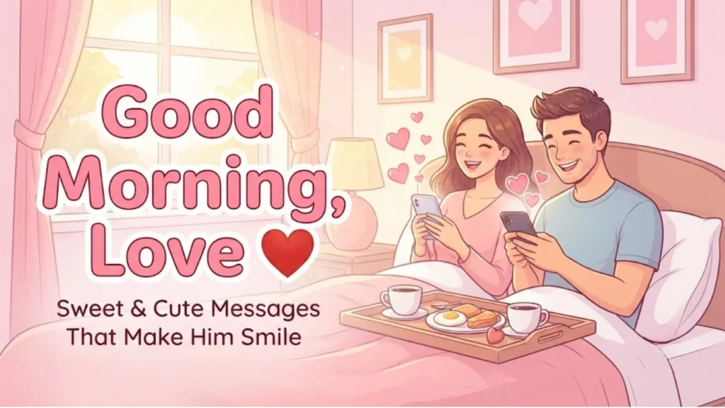 Funny Good Morning Messages for Him