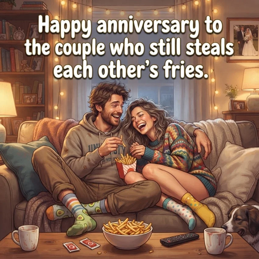 Funny Short Anniversary Messages