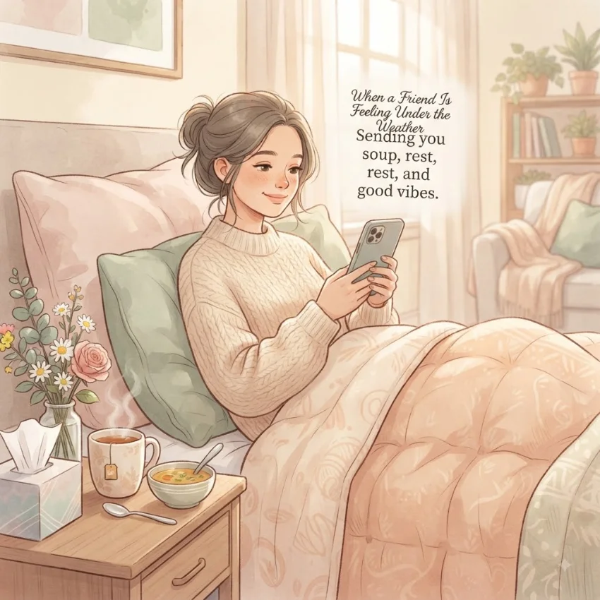 Get Well Soon Messages for Specific Situations