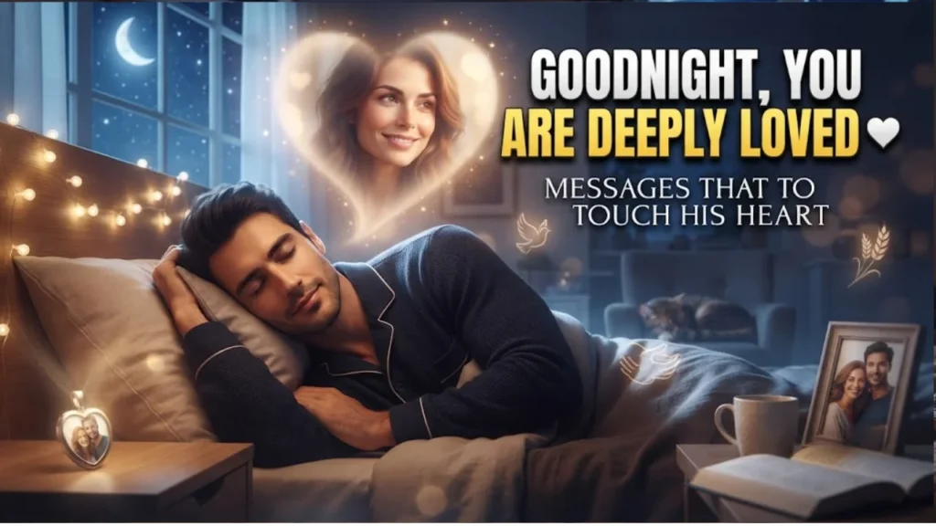 Heartfelt Short Goodnight Messages That Touch His Heart
