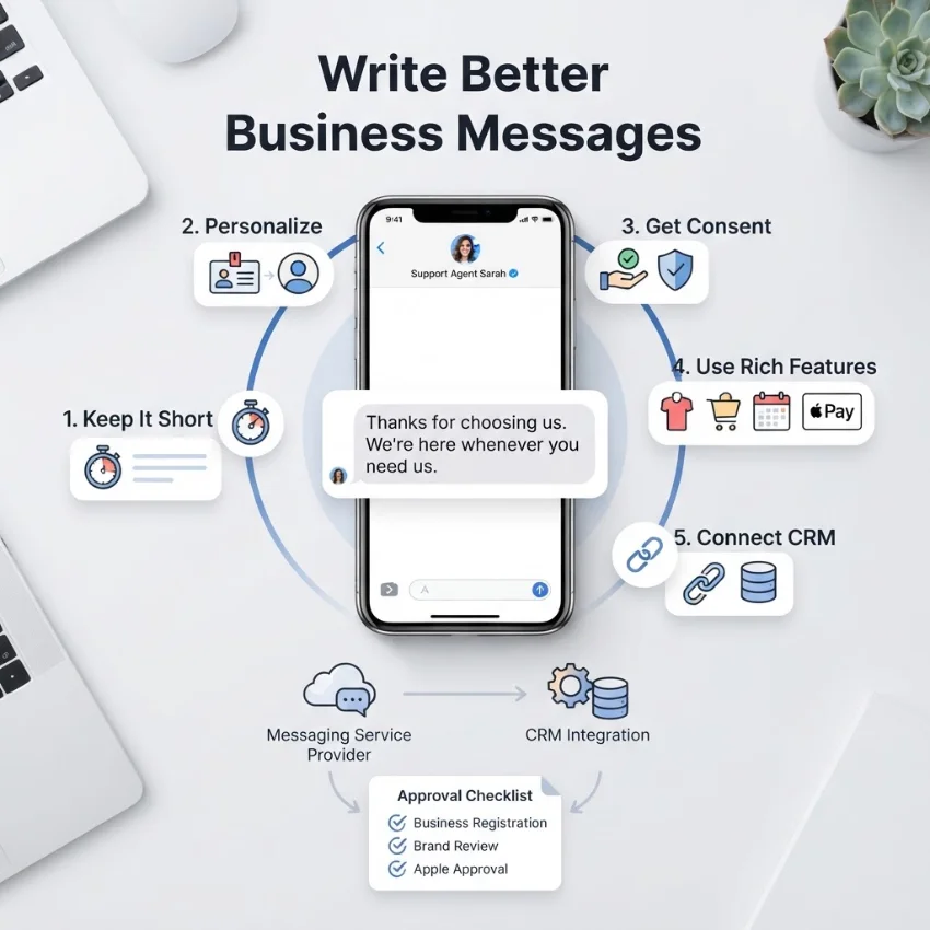 How to Get Started with Apple Messages for Business