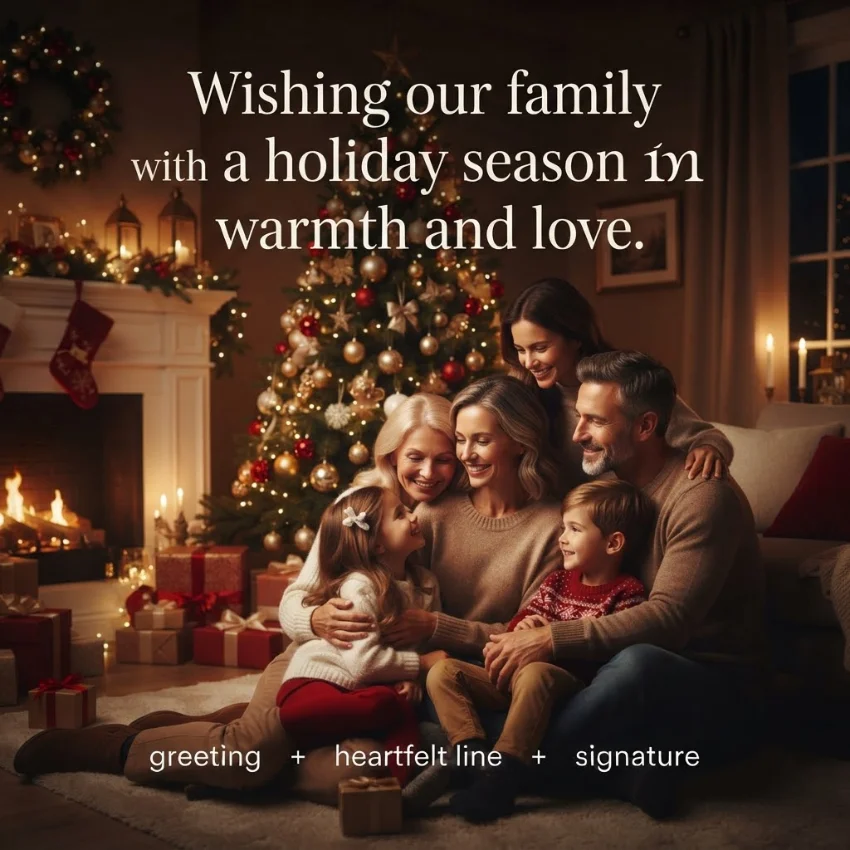 How to Write a Short Holiday Card Message