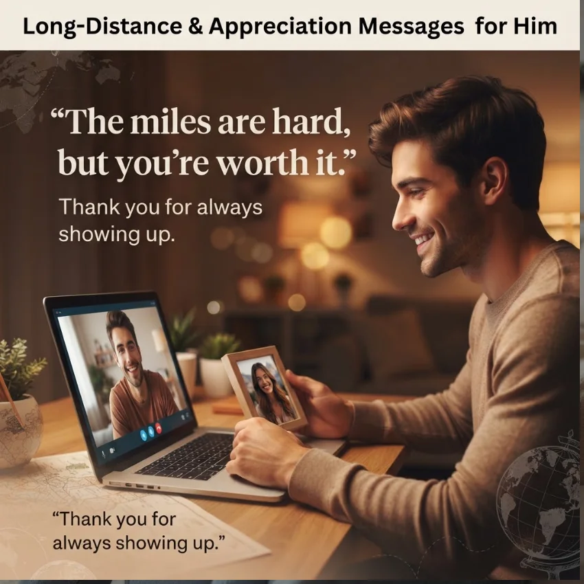 Messages to Make Him Feel Special