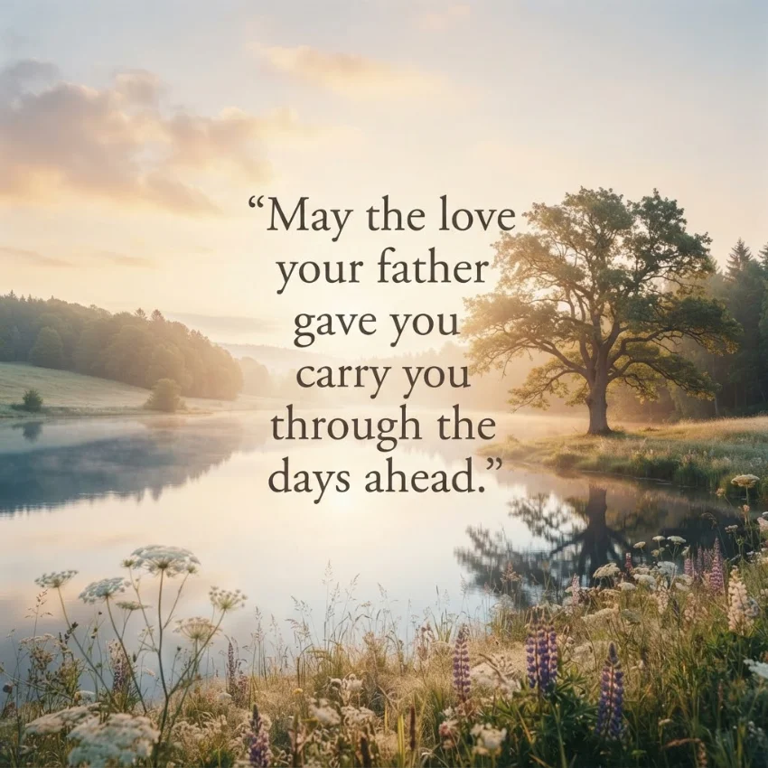 Religious and Spiritual Condolence Messages for a Father's Passing