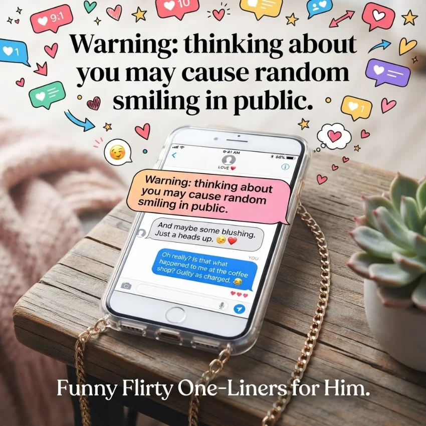 Short Flirty Messages for Him