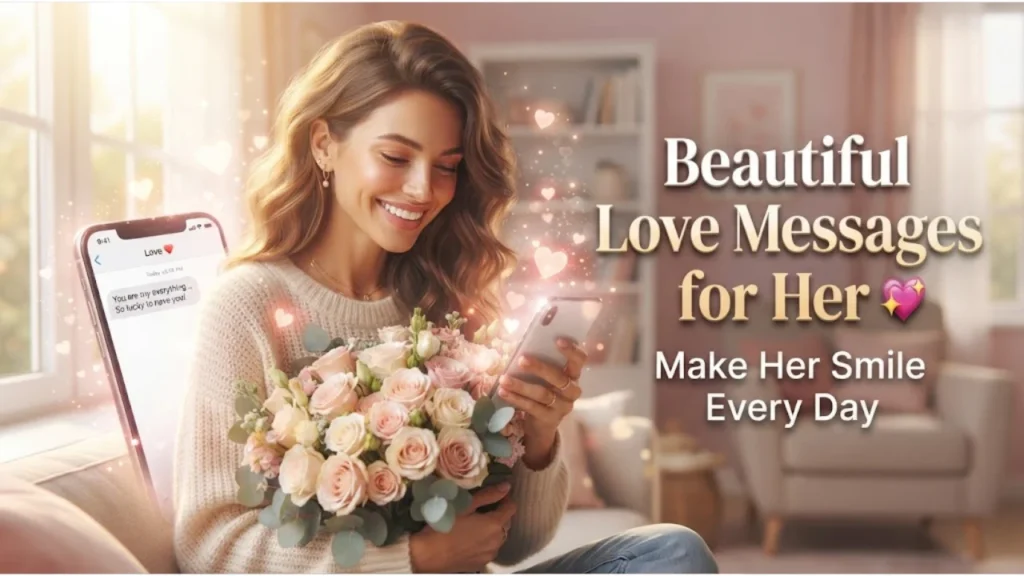 Short Heart Touching Love Messages for Her