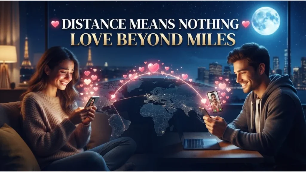 Short Heart Touching Messages for Long-Distance Love