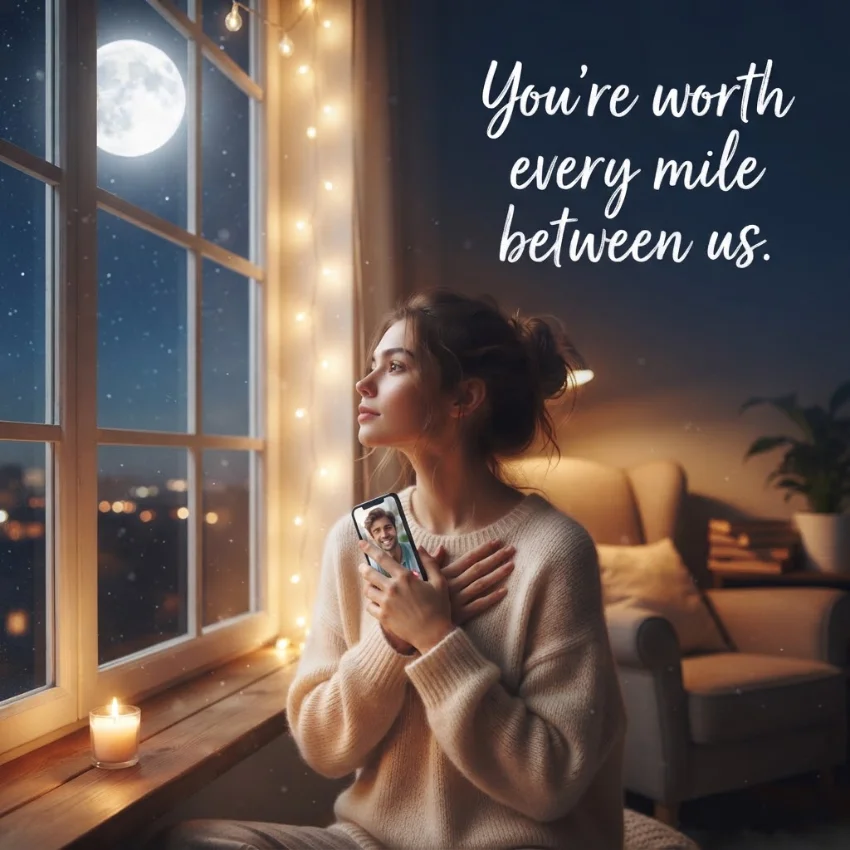 Short Love Messages for Him Long Distance 