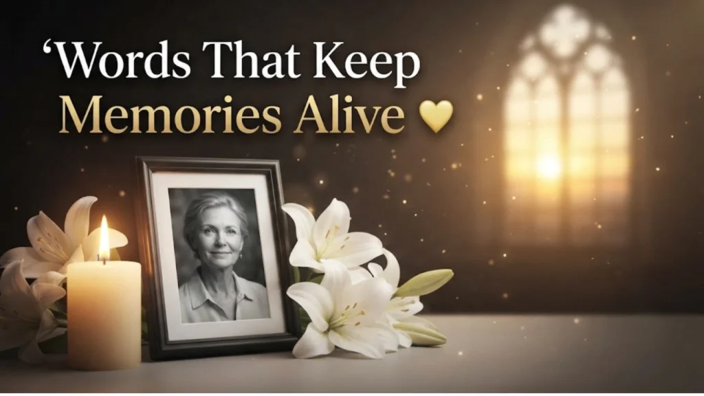 Short Memorial Message vs Condolence Message vs Tribute