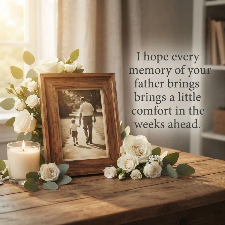 Short Messages for Loss of a Father