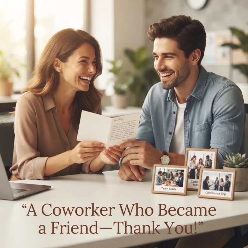 Short Thank You Messages for Colleagues
