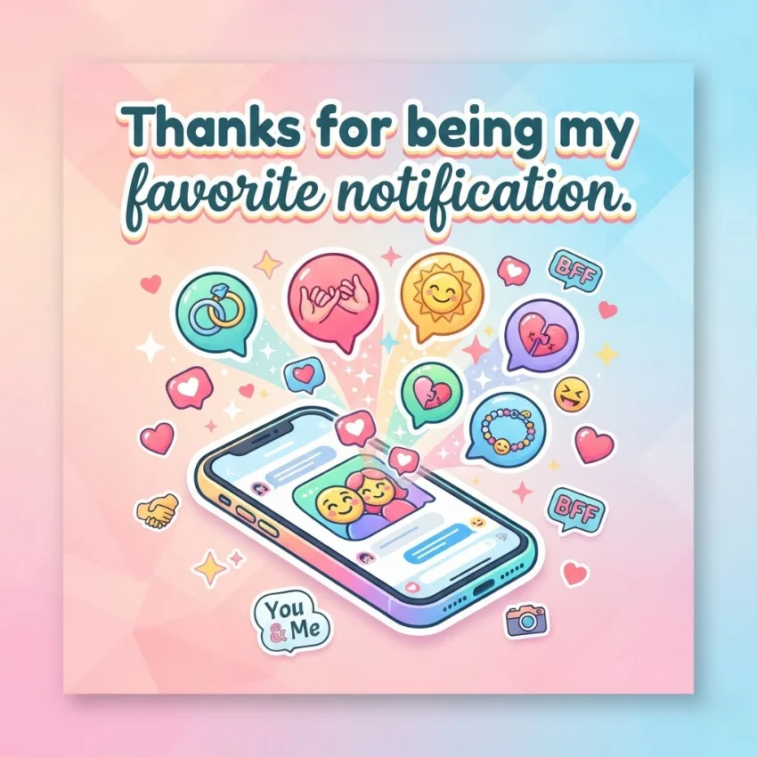 Short Thank You Messages for Your Best Friend