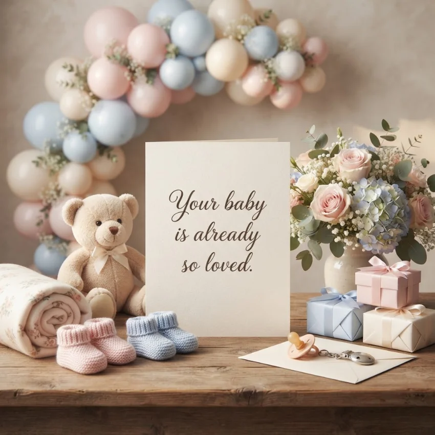 Short baby shower messages for a baby girl or baby boy