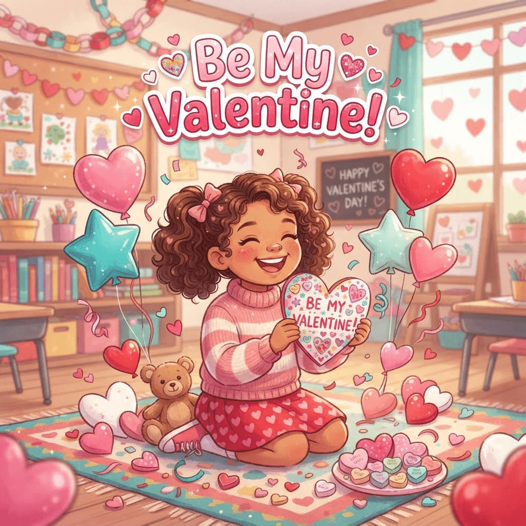 Sweet Valentine Messages for Kids