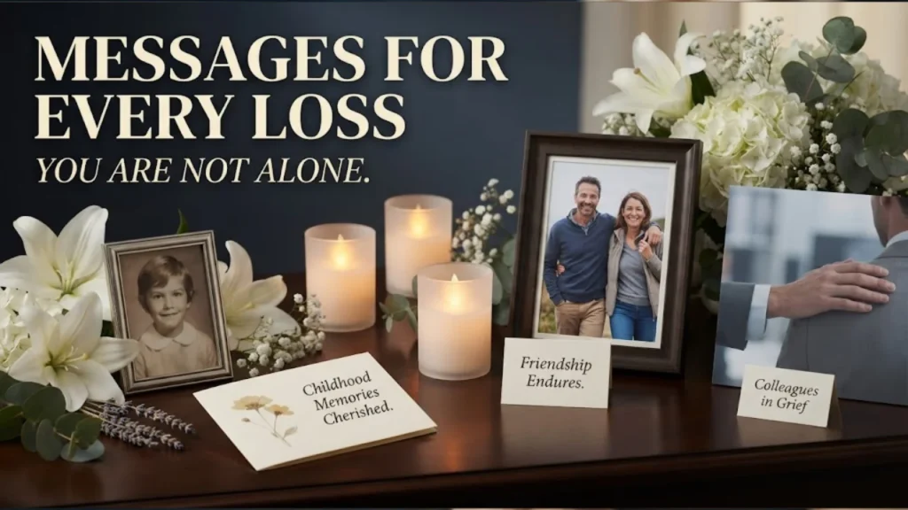 Sweet and Beautiful Condolence Quotes