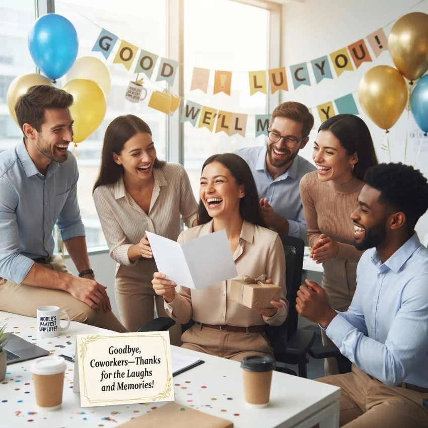 Thank You Messages for Group Cards, Emails, and LinkedIn When Leaving