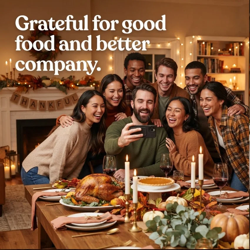Thanksgiving Message for Friends