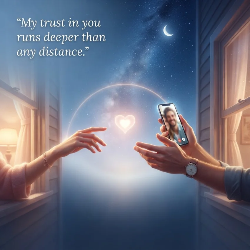 Trust Messages for Him Long Distance
