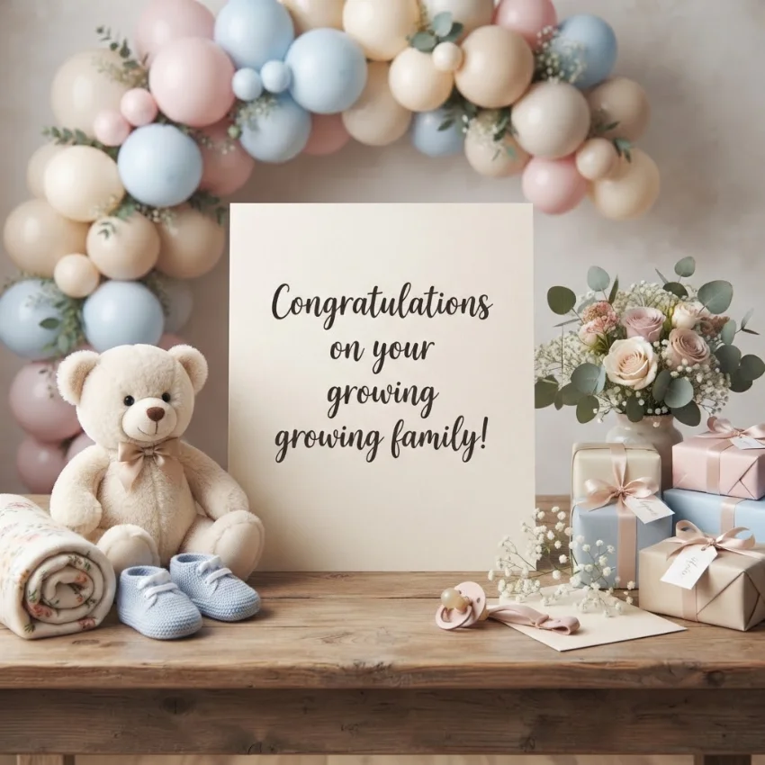 sweet baby shower wishes for any card