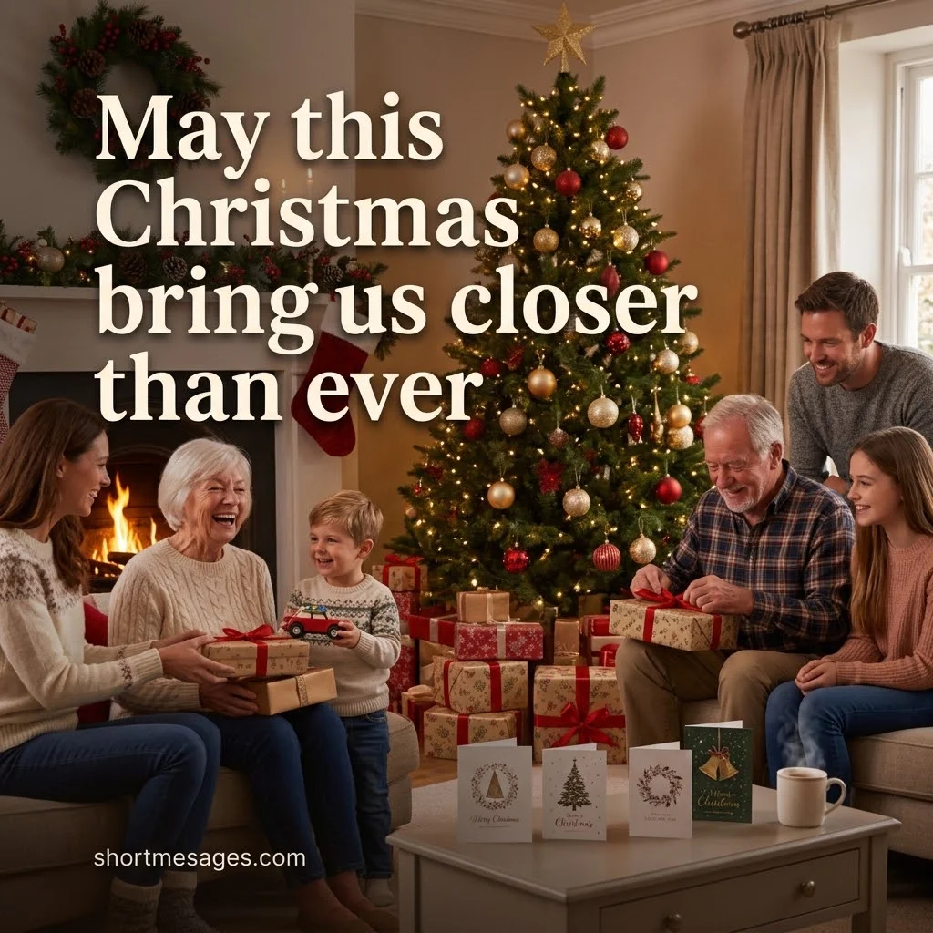 103+ Short Christmas Wishes for Family Messages