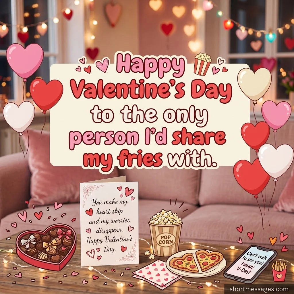 Funny Valentine's Day Texts to Make Her Smile