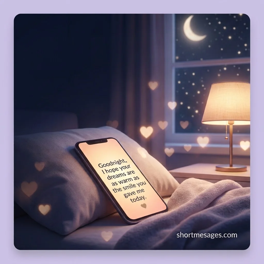 Flirty Good Night Messages for Crush