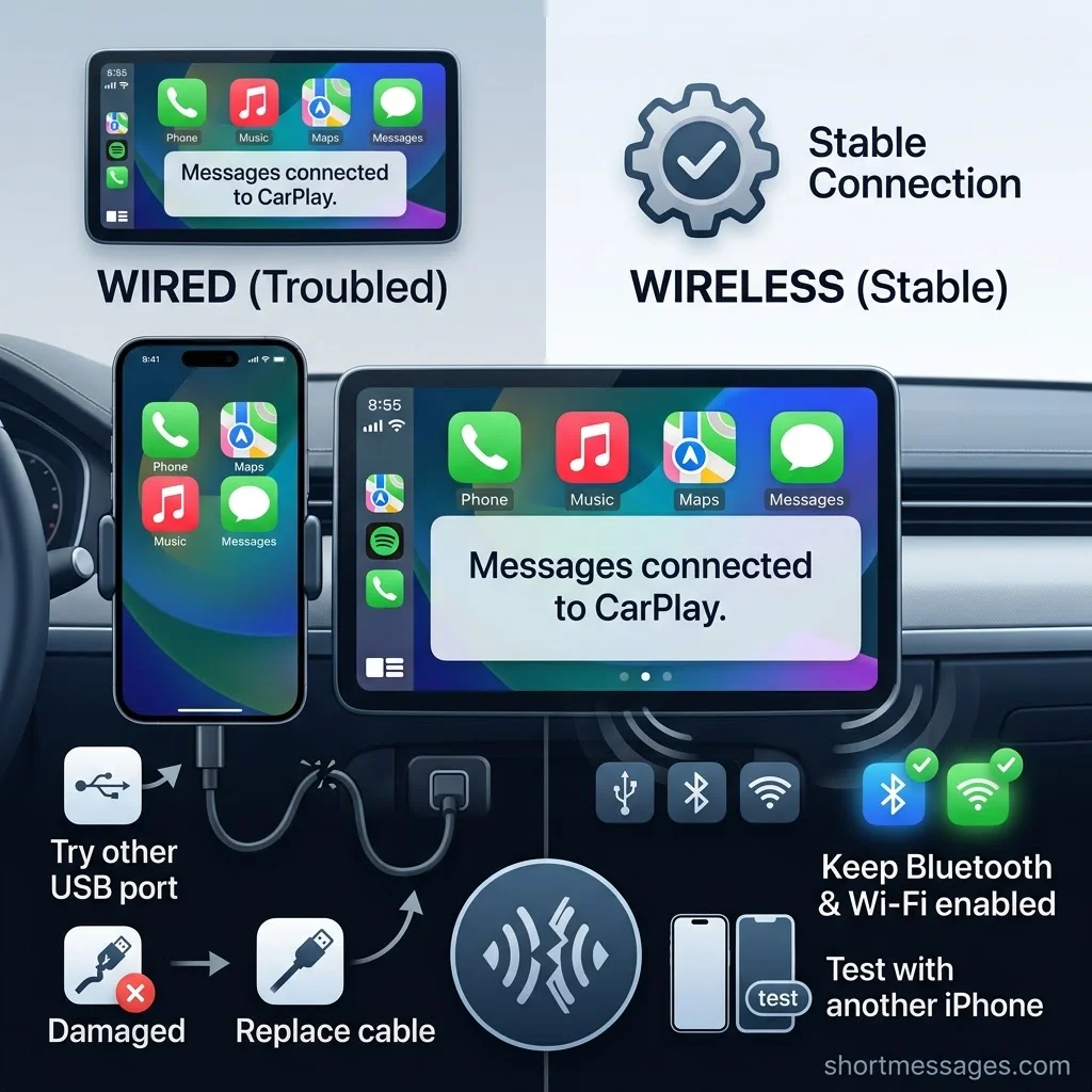 Dealership for CarPlay Message Problems
