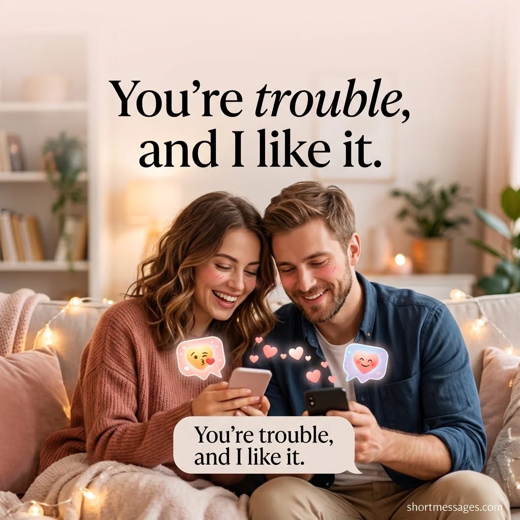 Flirty Cute Messages for Him to Make Him Blush