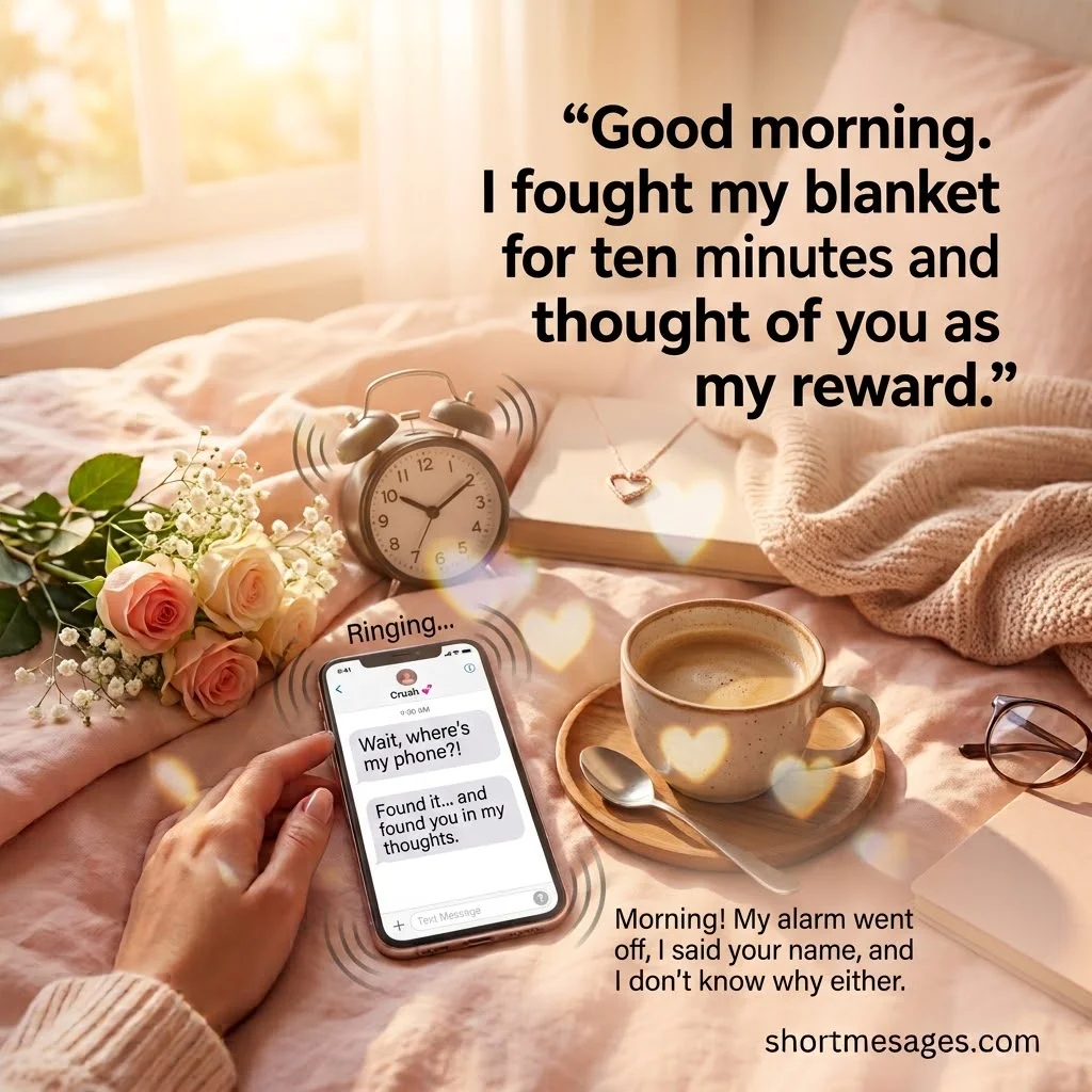 Funny Good Morning Messages for Your Crush