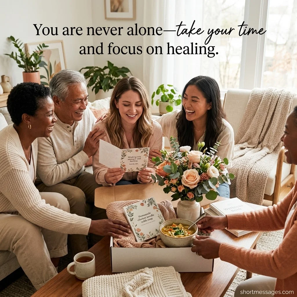 Get Well Messages for Surgery by Relationship