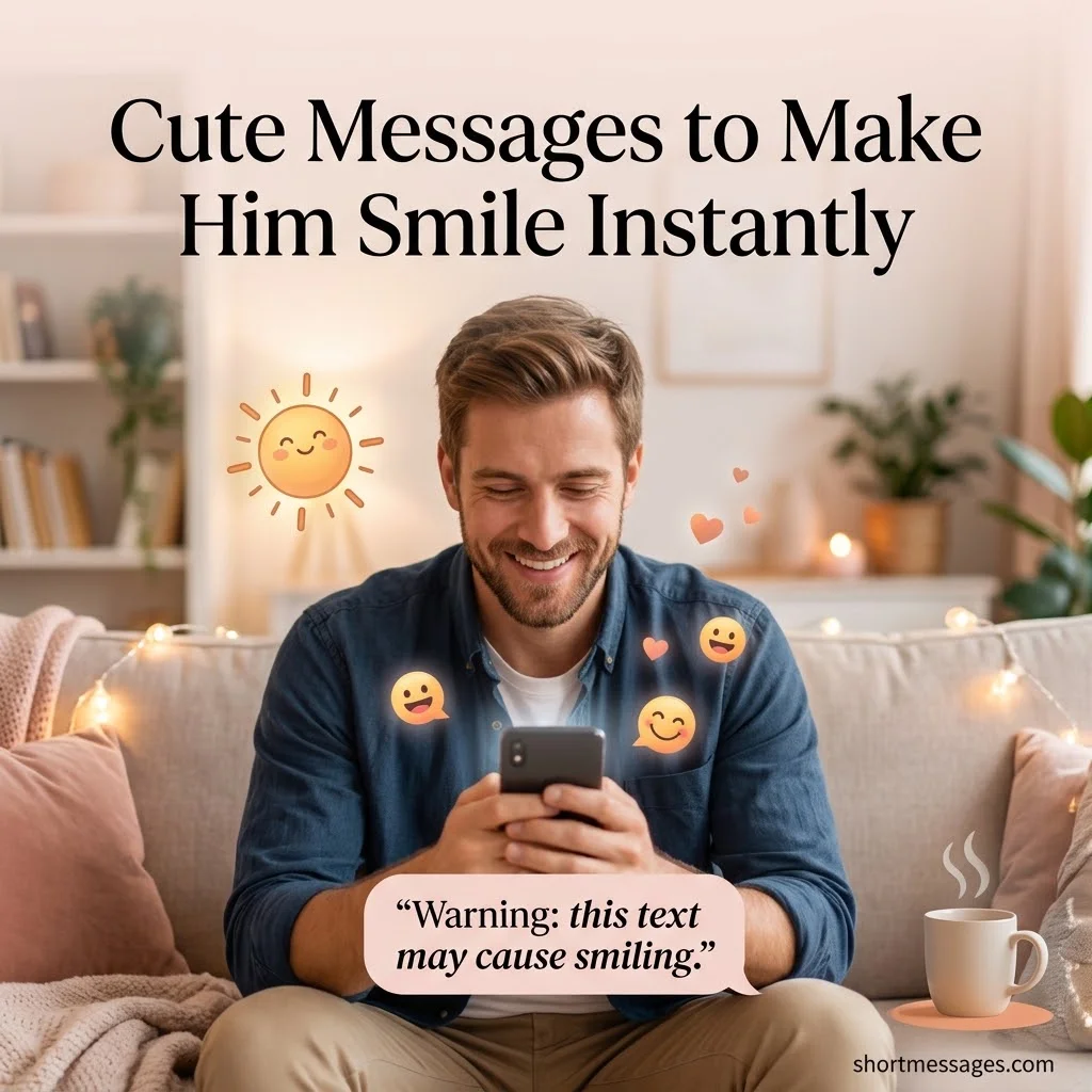 Make Him Smile Instantly