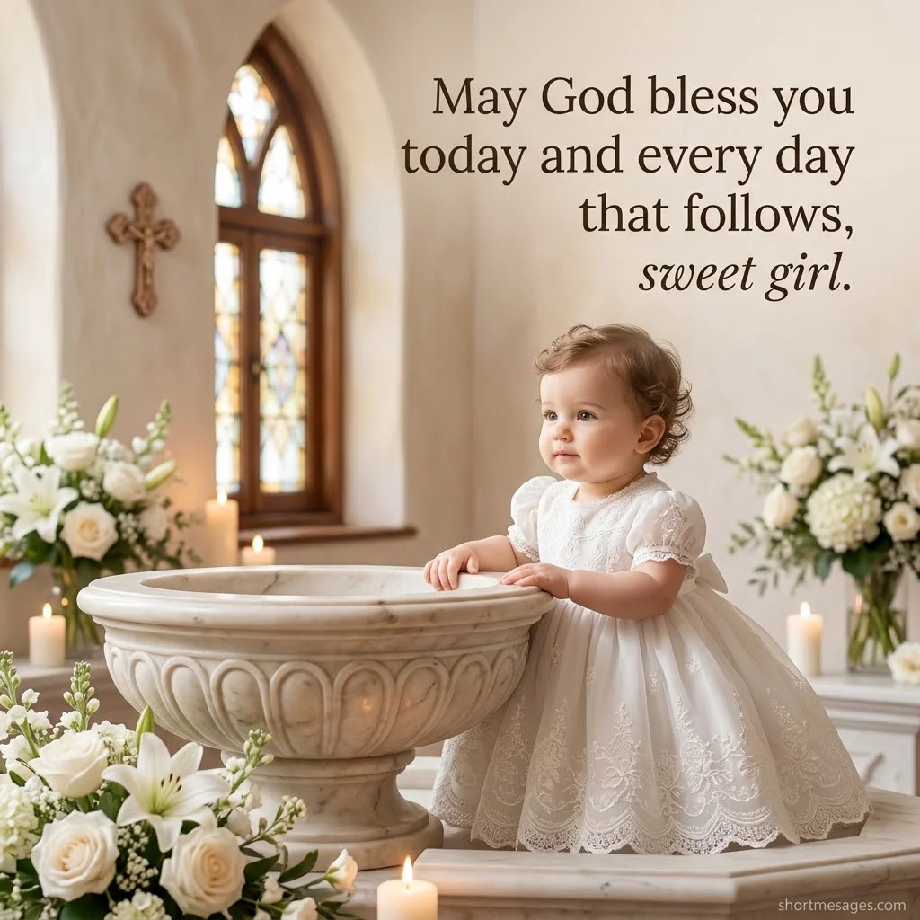 Messages for a Girl From Family and Godparents