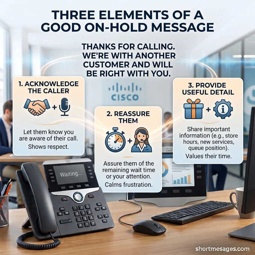 Professional On-Hold Message Include