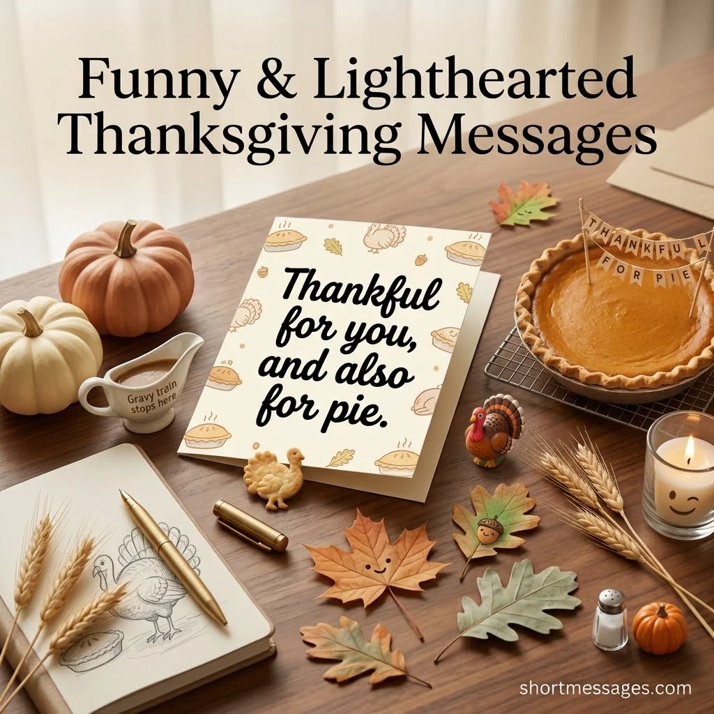 Thanksgiving Messages for Kids to Write