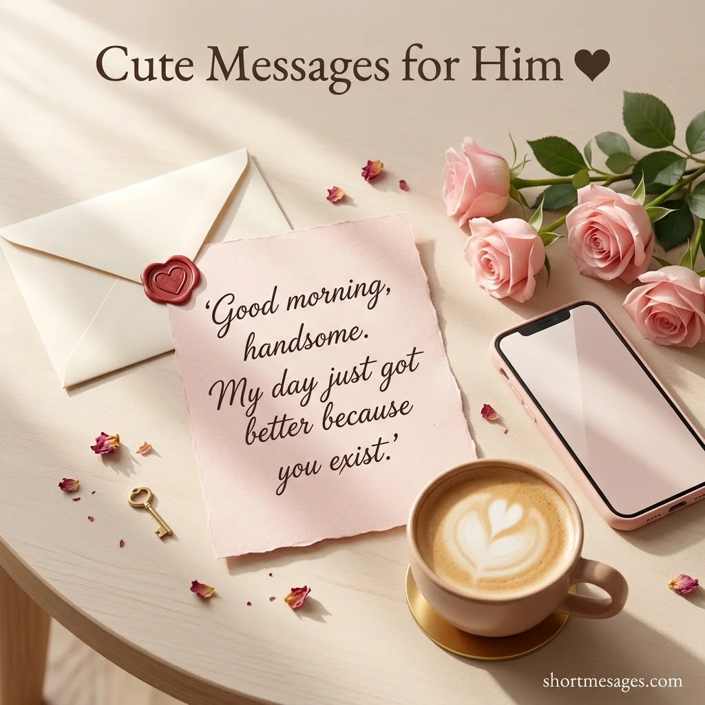 Cute Messages for Him to Make Him Smile