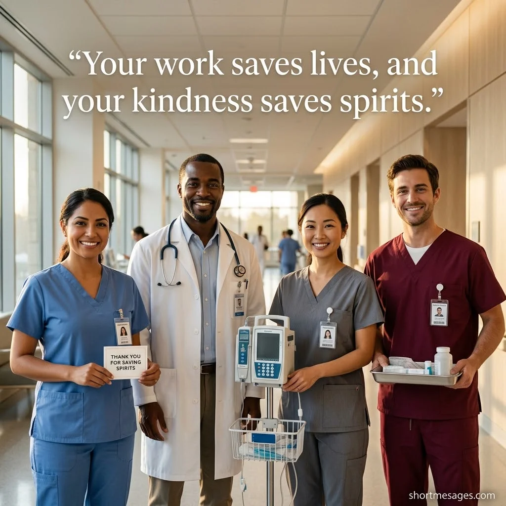 Appreciation Messages for Healthcare Staff